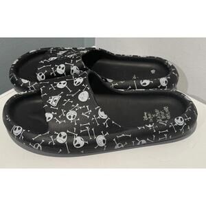 Mens Disney Nightmare Before Christmas Slides Size 10 Sandal Tim Burton’s